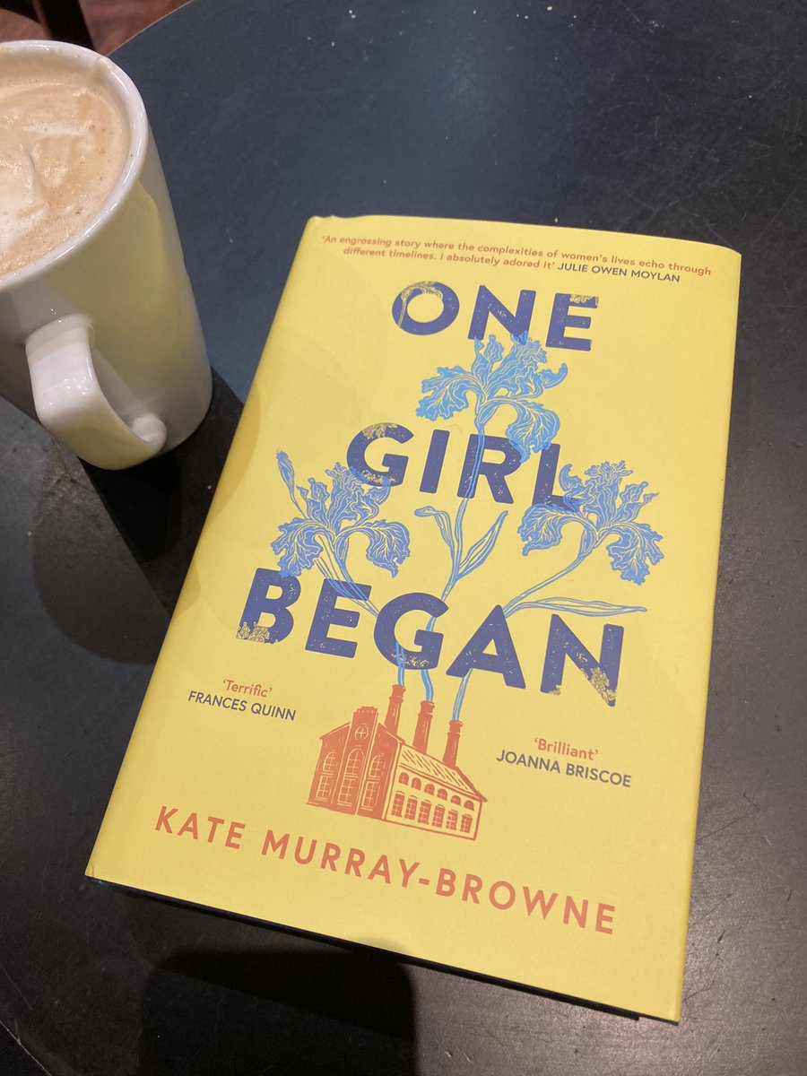 Well this is ace. End of. LOVING it. Thank you to @Phoenix_Bks for my finished copy of #OneGirlBegan by Kate Murray-Browne