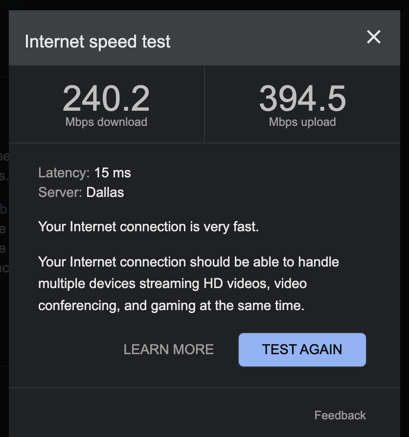 damn... wish I could get this kind of connectivity everywhere in the world...