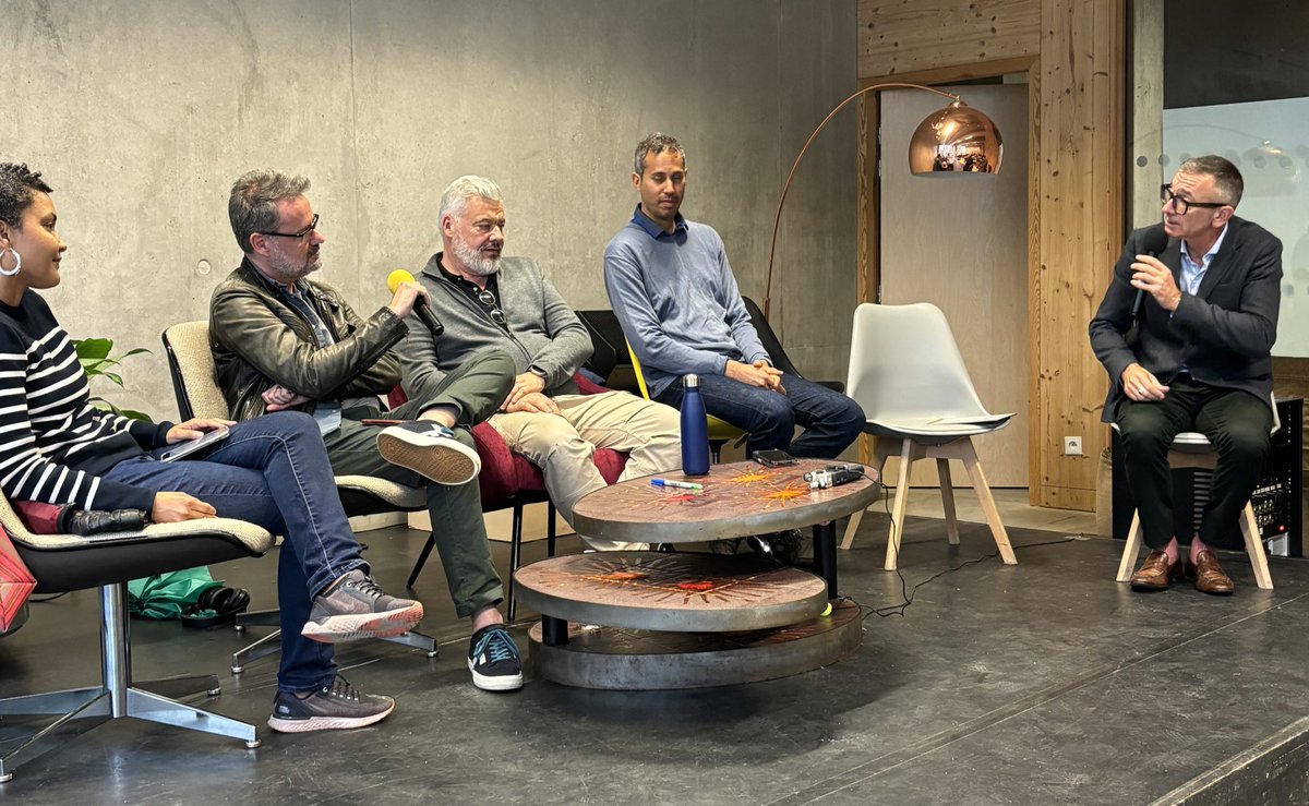 Iagora (@iagorafestival) on Twitter photo Quel est l’impact de l’#IA sur l’environnement ? C’est le thème de notre dernière table ronde ! #CarolineJeanPierre <a href="/DataForGood/">Using Data for Good</a>
<a href="/Dr_Rochet/">Nicolas Rochet</a> <a href="/Adalab_Digital/">Adalab</a> #RenaudHeluin <a href="/greenit/">GreenIT.fr</a> <a href="/OCTOTechnology/">OCTO Technology</a> #IAgorafestival Quel est l’impact de l’#IA sur l’environnement ? C’est le thème de notre dernière table ronde ! #CarolineJeanPierre <a href="/DataForGood/">Using Data for Good</a>
<a href="/Dr_Rochet/">Nicolas Rochet</a> <a href="/Adalab_Digital/">Adalab</a> #RenaudHeluin <a href="/greenit/">GreenIT.fr</a> <a href="/OCTOTechnology/">OCTO Technology</a> #IAgorafestival
