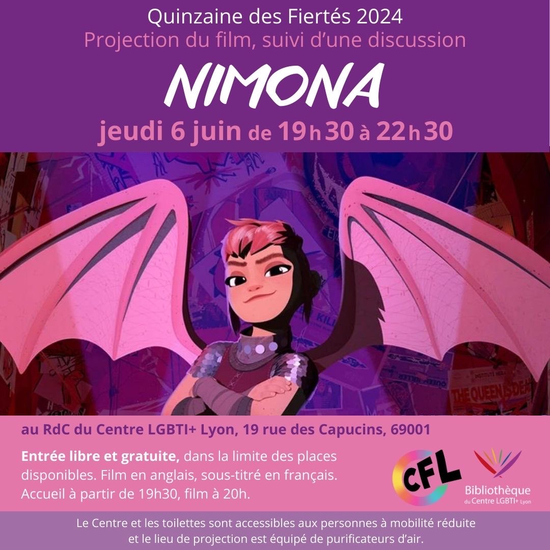 Bibliothèque du Centre LGBTI de Lyon tweet media
