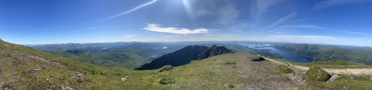 Sunny 13km start to the Day One 100km challenge with a beautiful climb of Loch Lomand. ☀️🗻Any donations greatly appreciated: 
justgiving.com/page/georgie-w…