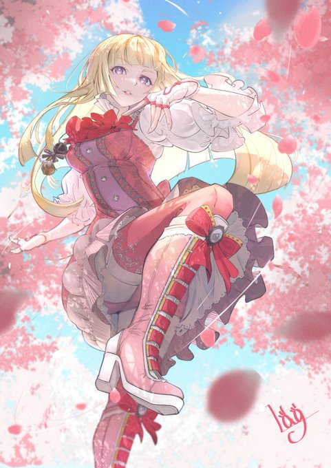 「dress red bow」 illustration images(Latest)