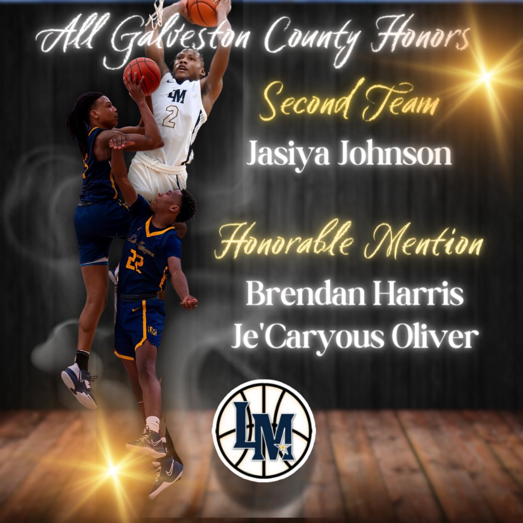 LM_coogshoops's tweet photo. Congrats to our All County Boys Basketball Team members! @PGoingglobal - 2nd Team, @BrenHarris22 & @jd_shiesty - Honorable Mention. Proud of Brendan & JD as the only sophomores on any team. #summeron๐ @LM_CoogFootball @THE_LMHS @JamesAtGalvNews @BCWilliams71 @dubiousdubb https://t.co/drCbc2Eno2