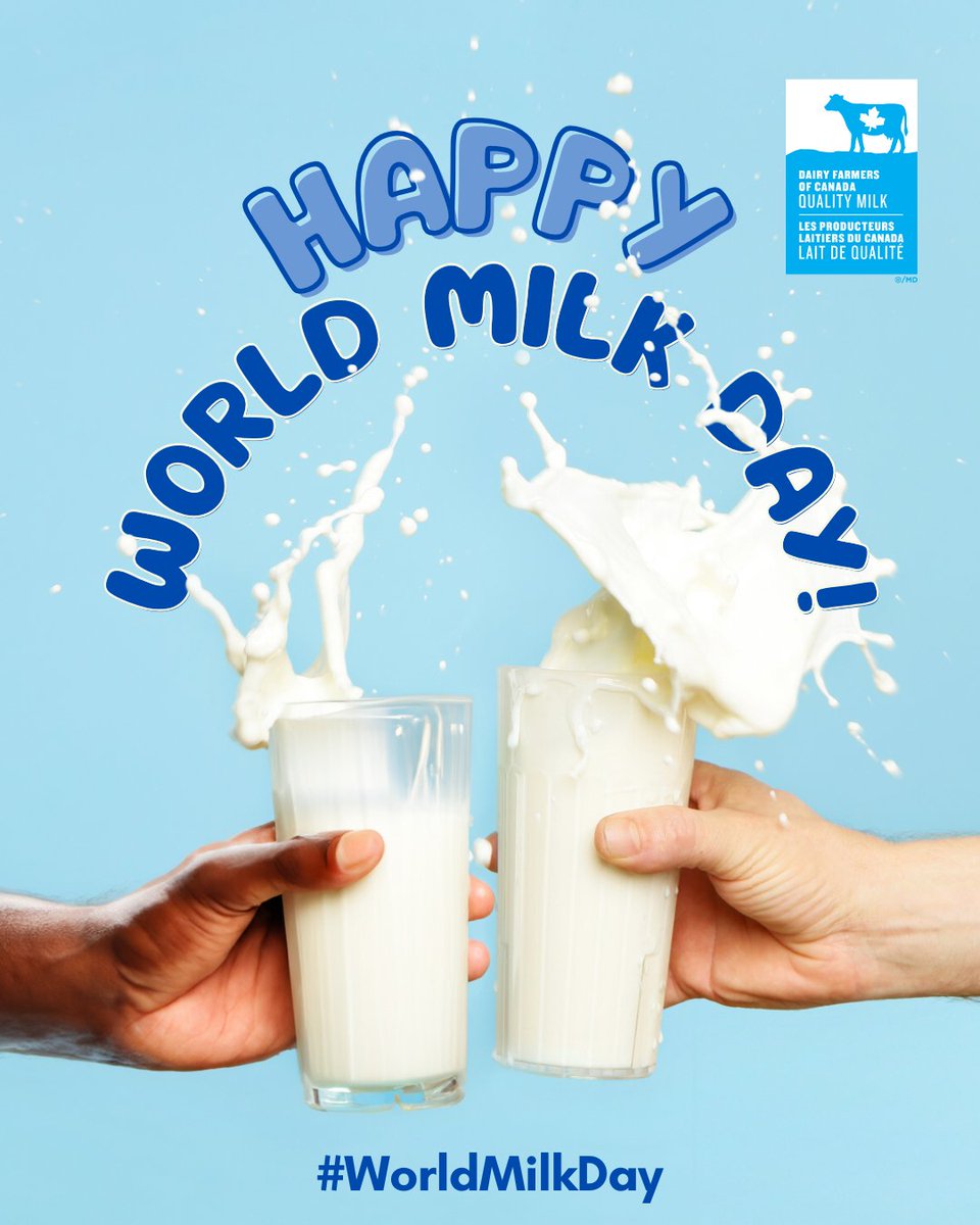 Happy #WoldMilkDay!

ow.ly/MCJo50S5BiN