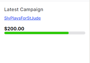 Much love to everyone who popped in and donated to my StJude campaign , for my first fundraiser I'm ecstatic that I was able to help out by raising $200! #seaofthieves #stjudelive #creators4charity