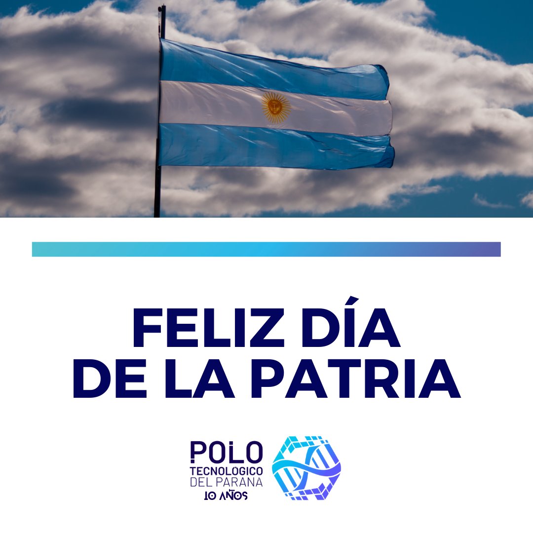 ¡Feliz día de la Patria!