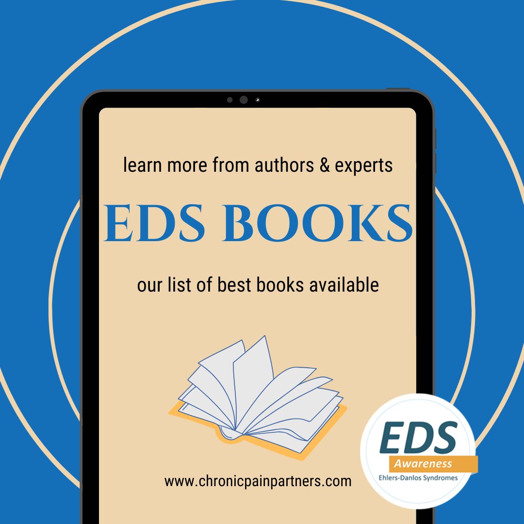 We still have a few days of EDS Awareness Month left and for Chronic Pain Partners' newsletter, I have compiled a list of EDS books one should read. chronicpainpartners.com/books-on-ehler… #Books #EDSBooks #EDSAwareness #EhlersDanlosSyndrome #MCAS #Dysautonomia