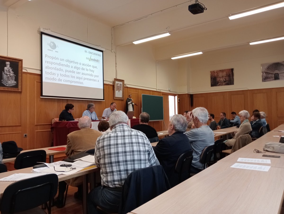 Iglesia Navarra on X: "Reunión anual de Solasbide Pax Romana en el Aula Magna del Seminario de Pamplona, que este año ha versado sobre la convivencia y la paz. https://t.co/A62pgCMgBv" / X