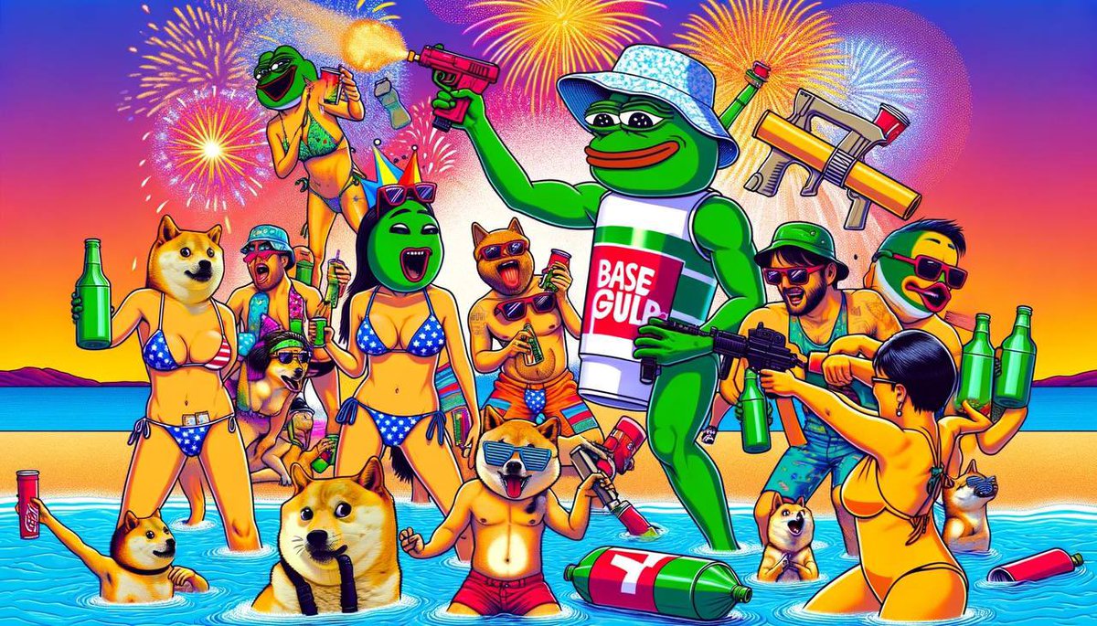 BASE GULP (@gulpbase) on Twitter photo Meme-orial Day Weekend is here! 💥 🍗 🥤 🎉
To celebrate we’re giving away $GULP to the community on <a href="/IntractCampaign/">IntractCampaign is now Intract_HQ</a> - LINK HERE👇
intract.io/quest/664f386c… Meme-orial Day Weekend is here! 💥 🍗 🥤 🎉
To celebrate we’re giving away $GULP to the community on <a href="/IntractCampaign/">IntractCampaign is now Intract_HQ</a> - LINK HERE👇
intract.io/quest/664f386c…