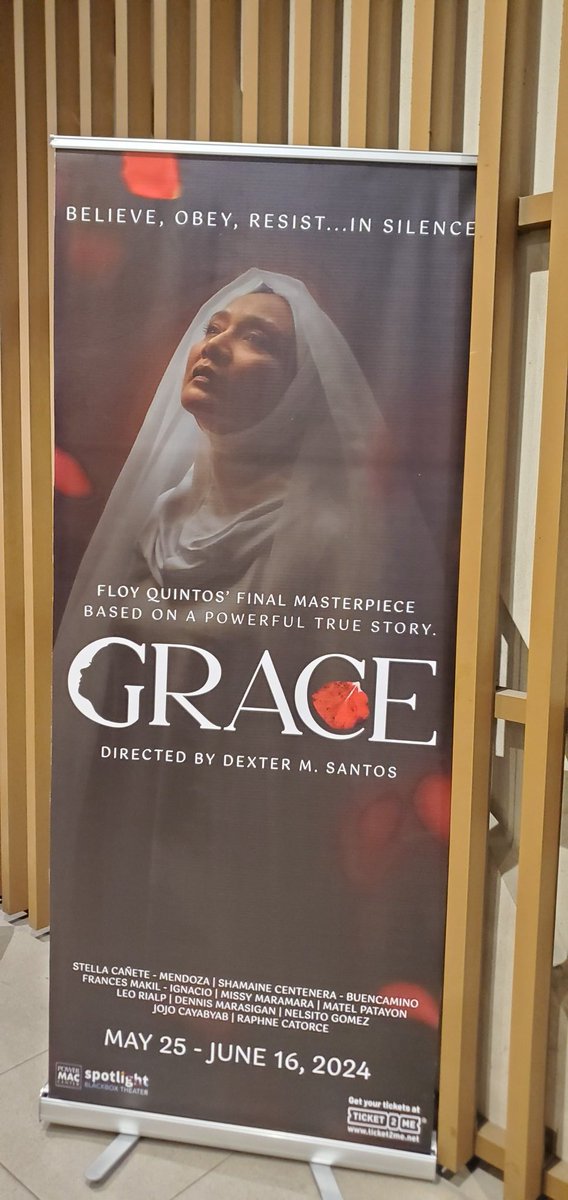 SuperSally888's tweet photo. Just opened in Manila. Absolutely brilliant. The playwright died aged 63 two weeks before rehearsals started. https://t.co/e7lmClyuyC