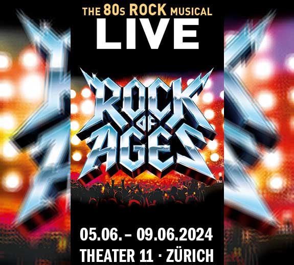 Das 80er Musical kommt bald ins Theater 11 Zürich! #rockofages #musical #theater11zuerich