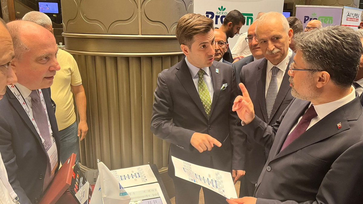 Tarım ve Orman Bakanımız Sayın İbrahim Yumaklı, Ulusal Hububat Konseyi 2024 Mısır ve Buğday Kongresindeki bölge başkanlığı görevini sürdürdüğüm IAOM Avrasya standını nazik ziyaretleri ile onurlandırdılar. 

Bu vesile ile 23-25 Eylül 2024 tarihlerinde kardeş ülkemiz