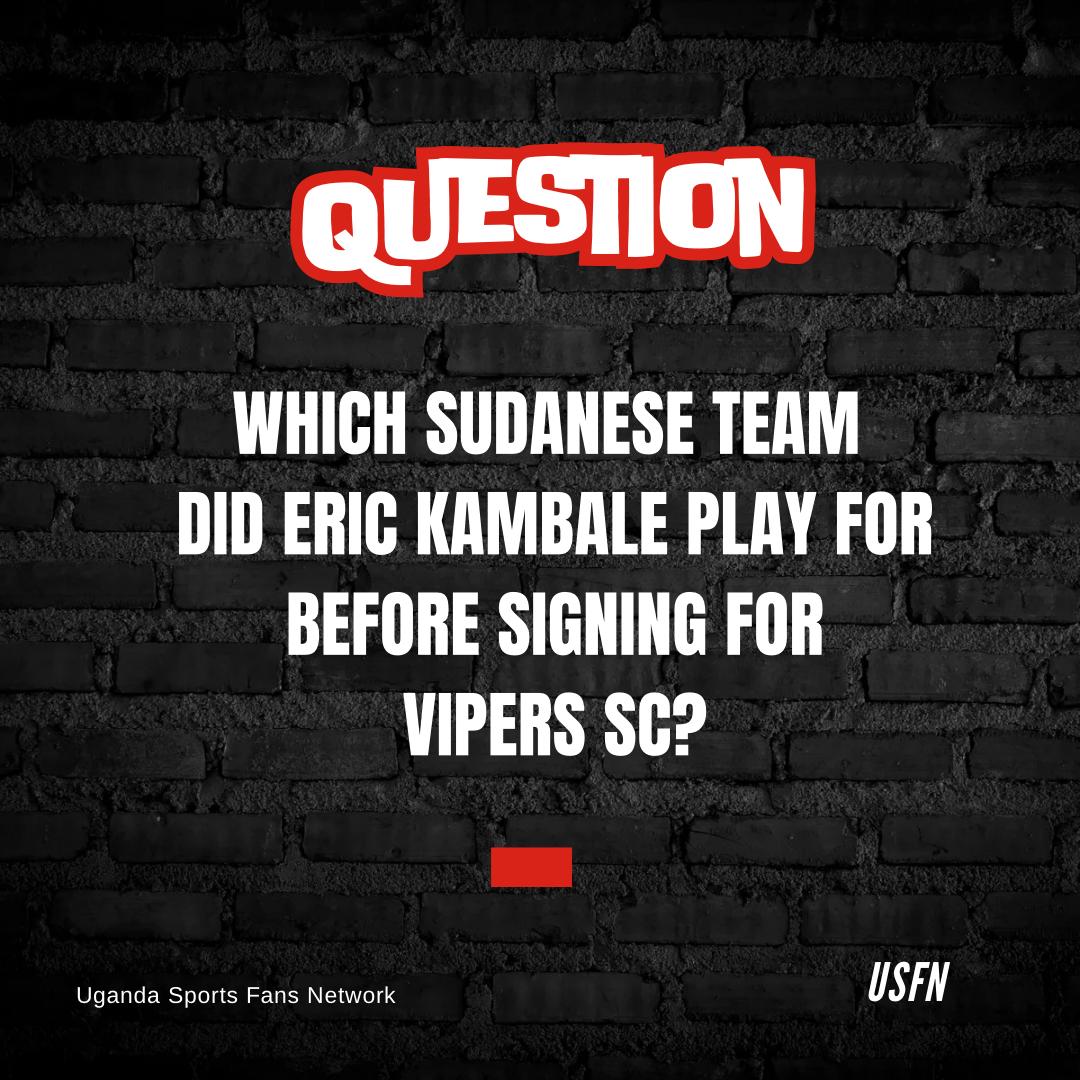 From Express to the Sudanese outfit
Eric Kambale!!!!!!!!!!!

#USFN | #ForTheFans