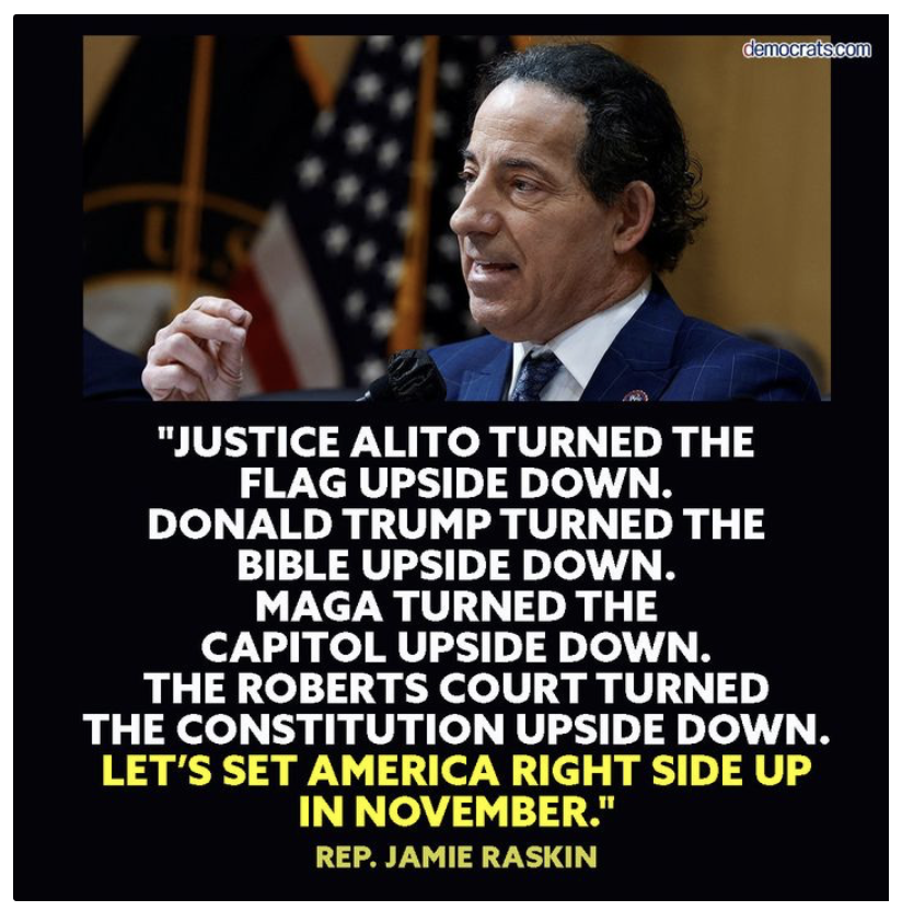 TheDemCoalition's tweet photo. Jamie Raskin sure has a way with words.

Make sure you are registered to vote here: https://t.co/IeeKm4zqaY

#FightTheRight https://t.co/trLPqTKAxn