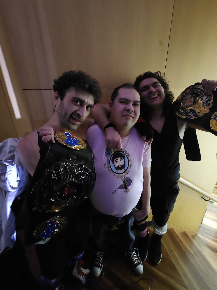 AdrenalinePW's tweet photo. SHOCKING TURN OF EVENTS!!

The Crowe Bros are the NEW APW Tag Team Champs 

#APWBattle3 https://t.co/Omnt2OBgSn