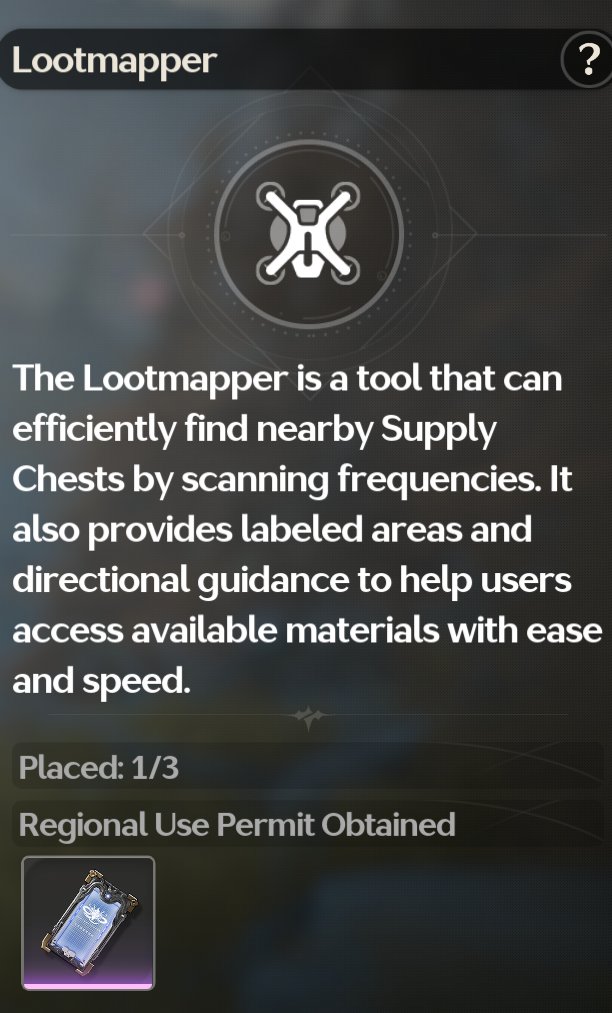 só agora descobri que tem uma ferramenta no jogo chamado Lootmapper que ajuda a achar obtiveis no mapa...

e eu n sei nem de onde peguei