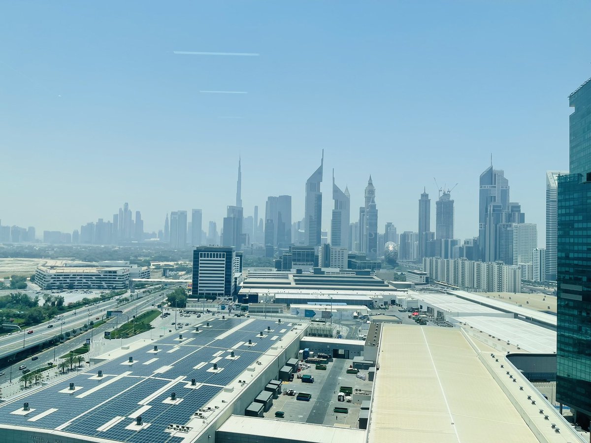 Superb views of Dubai from Za’abeel Tower One