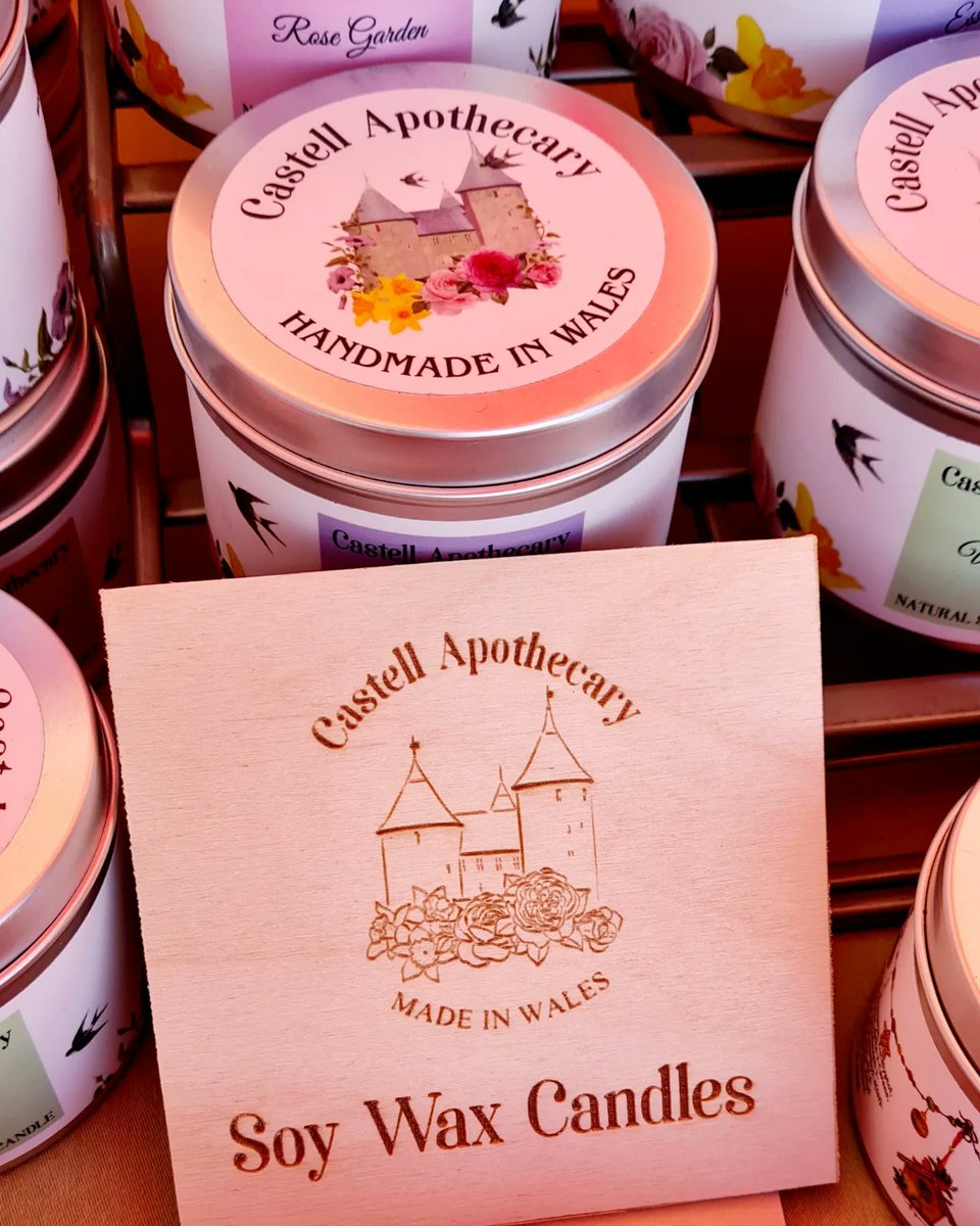 CastellUK's tweet photo. Good morning
We are in #Cardiffbay for the next 3 days
Located opp @theCentre come stock up on your #handmadesoaps!
See you soon xxx
#handpouredsoycandles #carfresheners #ReedDiffuser #shampoobar #bathsoaksalts #reduceplasticwaste #localmaker #madeinwales https://t.co/4oIcqEHl7z