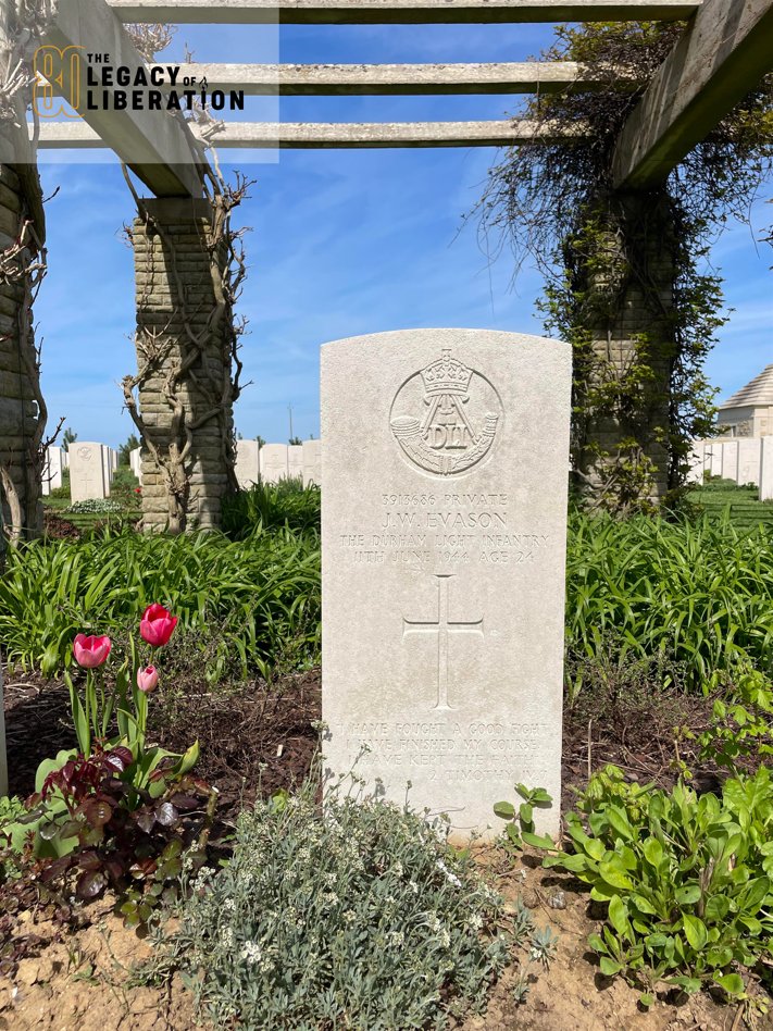 📍 Ryes War Cemetery, Normandy. Find out what events we have on in Normandy in June: ow.ly/5lBK50RSrYG #LegacyofLiberation #DDay80