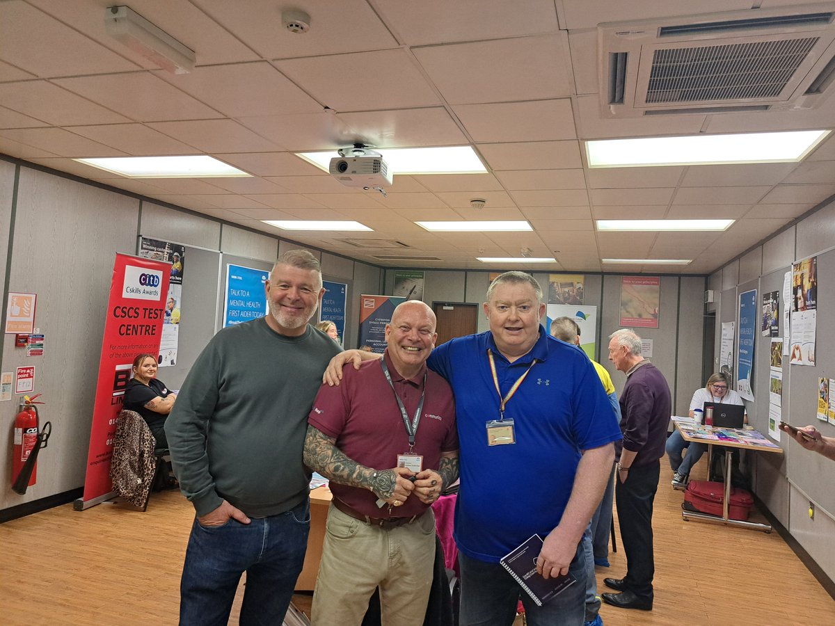 📸 For #LearningAtWorkWeek and #MentalHealthAwarenessWeek, Lisa Francis and our reps organised an Engagement Day at Tata Llanwern. It was great to see so many people attend and learn about the opportunities on offer from training providers and Newport Mind. 💪