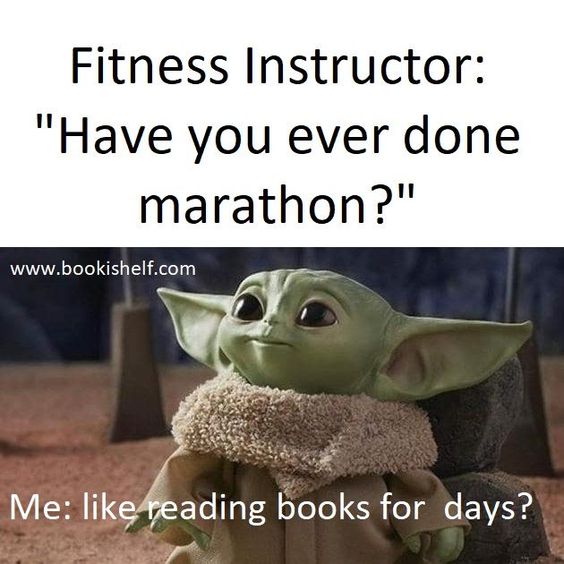 Binge reading is a sport like no other. 😆

[🤪 Meme Credits: Bookishelf ]

#books #bookhumor #bookbinge #bookmarathon #bookobssessed #booklover #bookworm