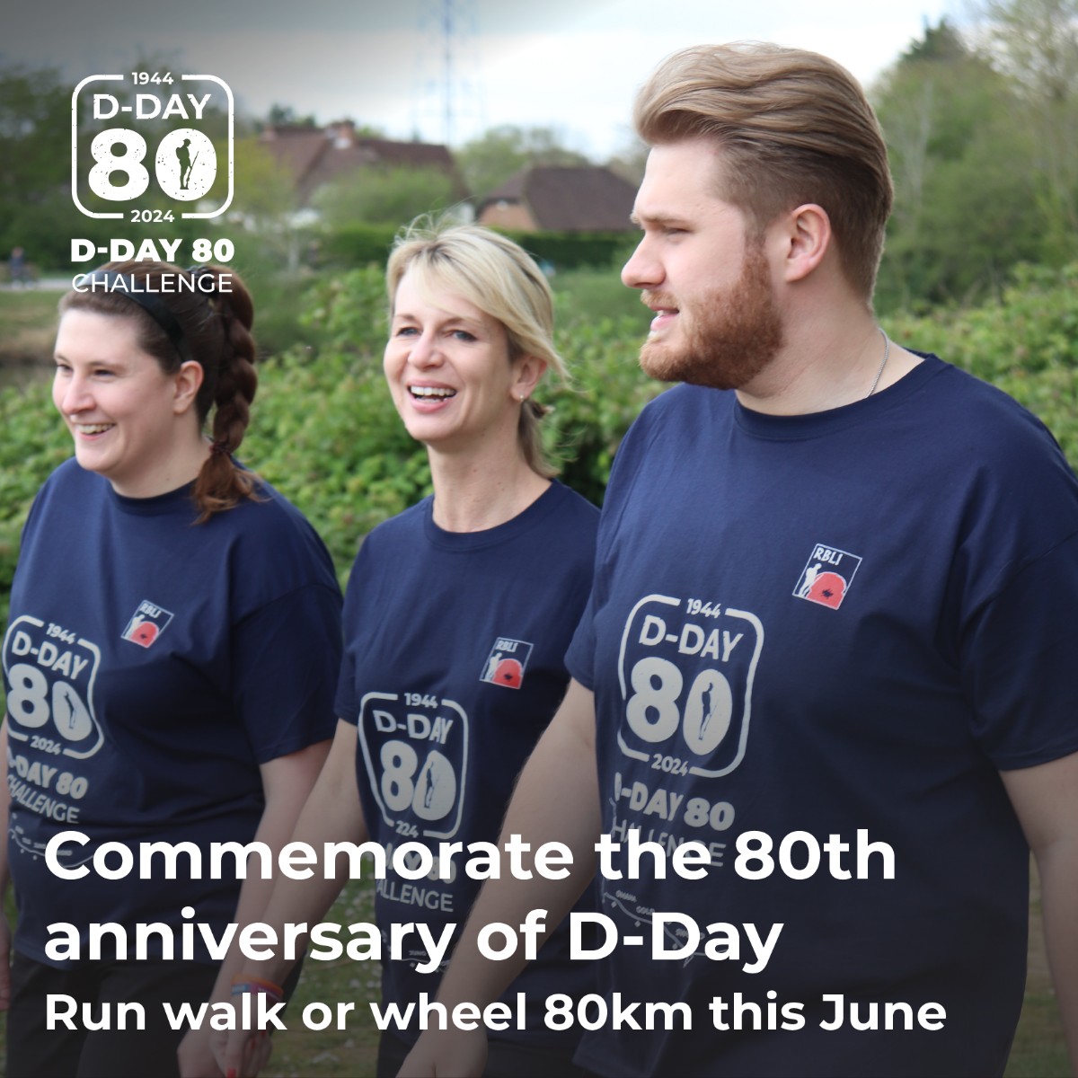 Join us for the D-Day 80 Challenge as we commemorate the 80th anniversary of the D-Day landings in 1944. 🎖️ Take on 80km, however you choose, throughout June by signing up here: brnw.ch/21wK8aF
