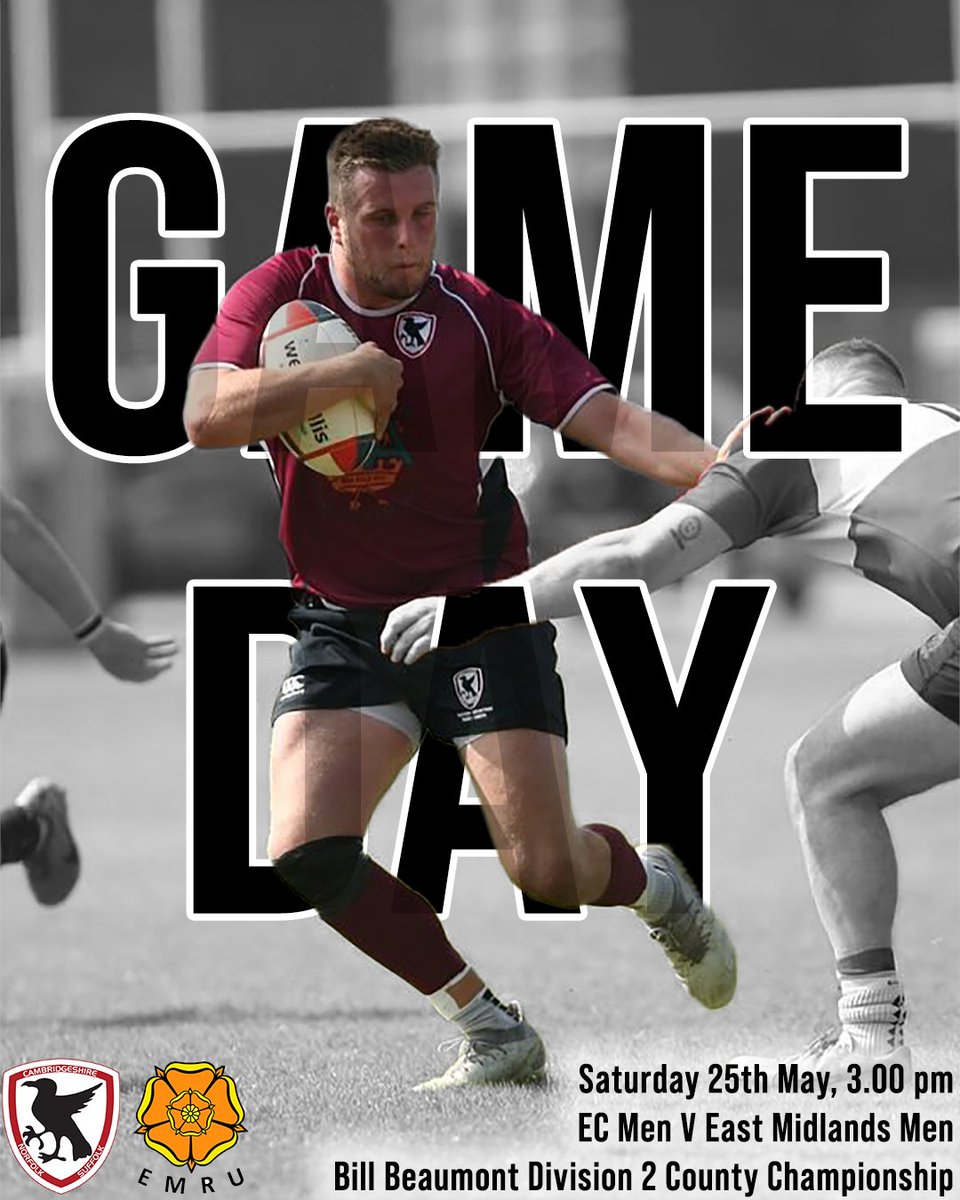 GAME DAY Join us at The Greene King IPA Haberden for top-tier rugby action! Eastern Counties Men vs. East Midlands Men 🕒 Kick-off: 3 PM 🍻 Bar open from 12 PM 🎟️ Free entry