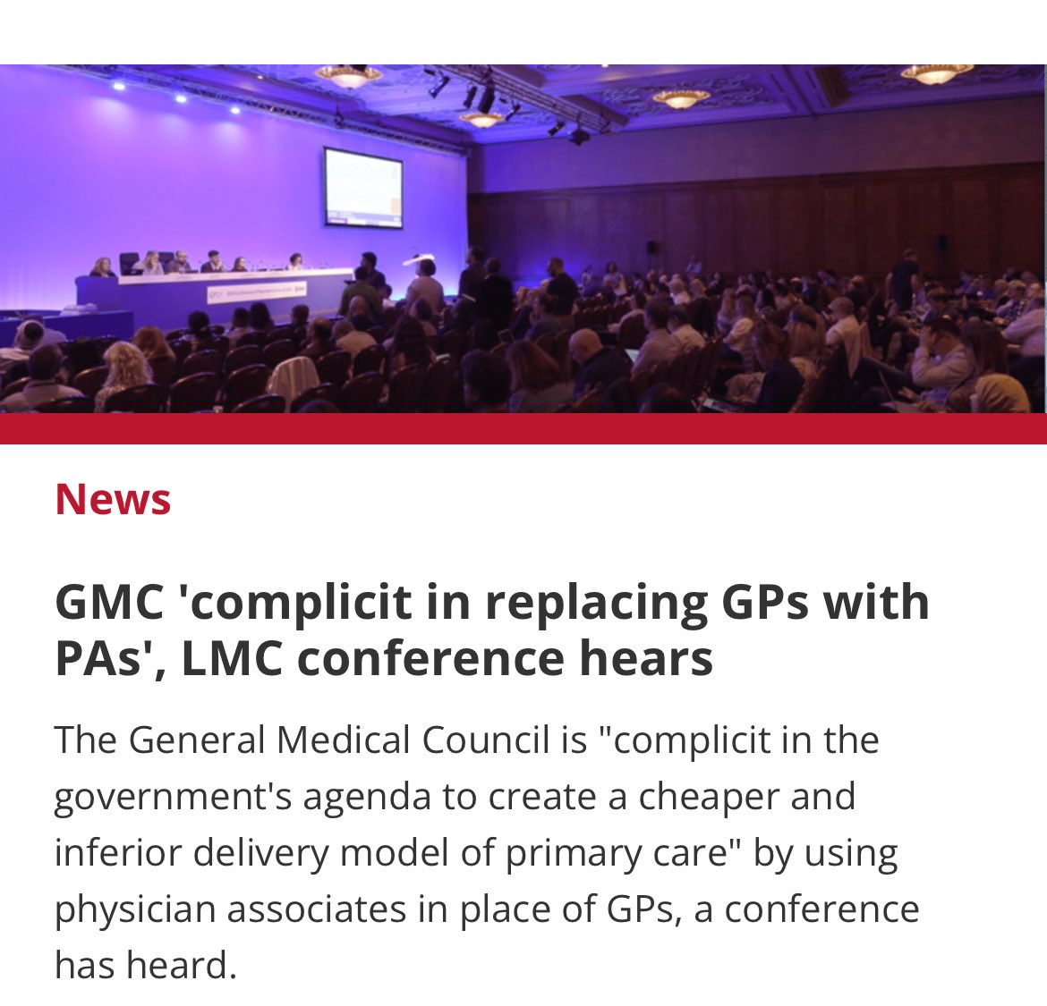 FaciemDerma's tweet photo. Totally disgusting - all that training and debt for medical students and they want replace us with PAs and give patients and the UK even worse medical care #pas #nhs #bma #LMC https://t.co/94Z0ewYQ7q