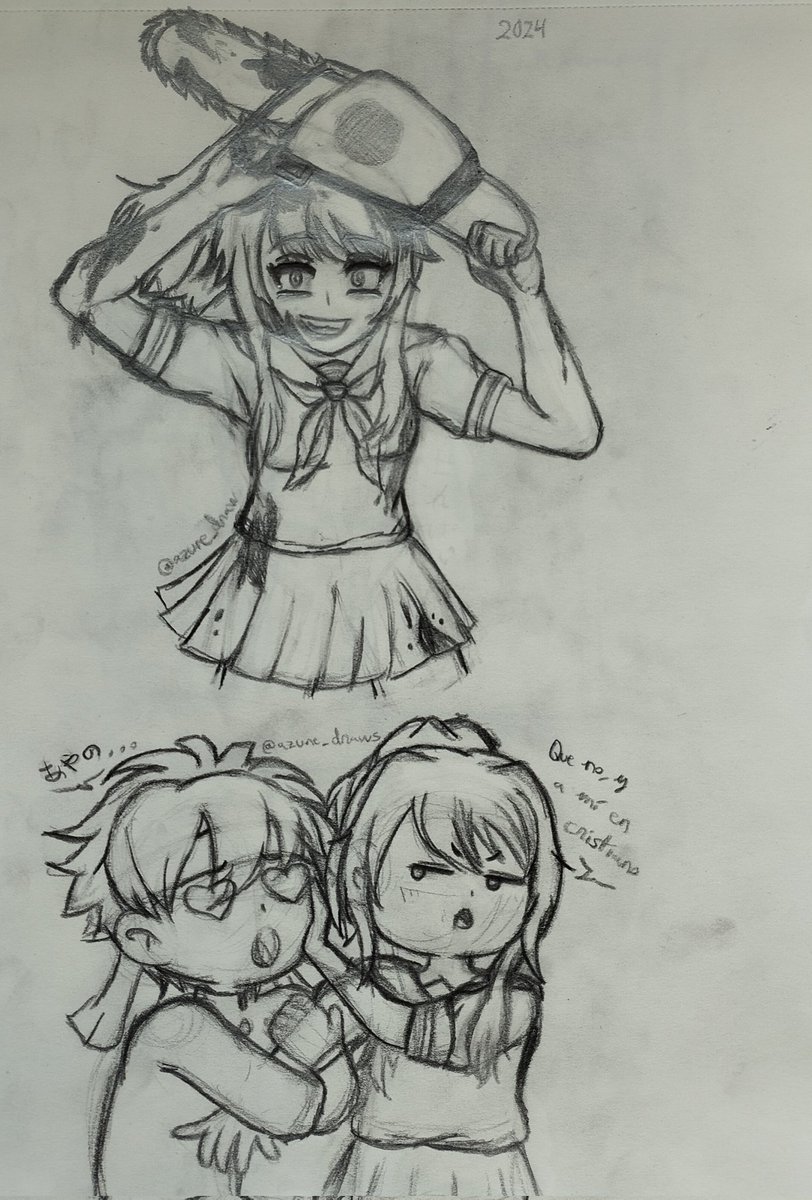 azune_draws's tweet photo. Chill, Ayano #yanderesimulator #fanart #budomasuta #ayanoaishi #dibujo #traditionalart https://t.co/E7krkOT2OA