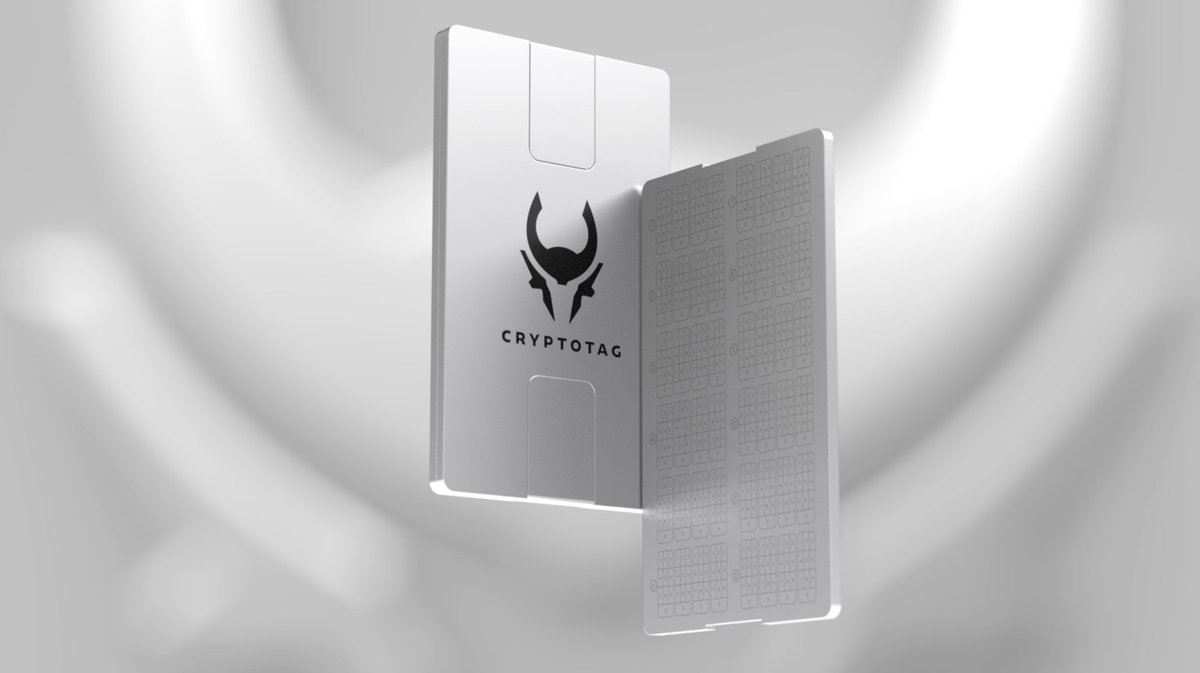 CRYPTO_TAG's tweet photo. Even your paper seed phrase in your fire resistance safe won't last forever.

All Cryptotag backup products have been tested in temperatures up to 1665°C / 3029 °F.
Remember, the average house fire is around 800°C / 1472 °F
#Cryptotag #seedphrase #recoveryseed https://t.co/eKDtIRNT03