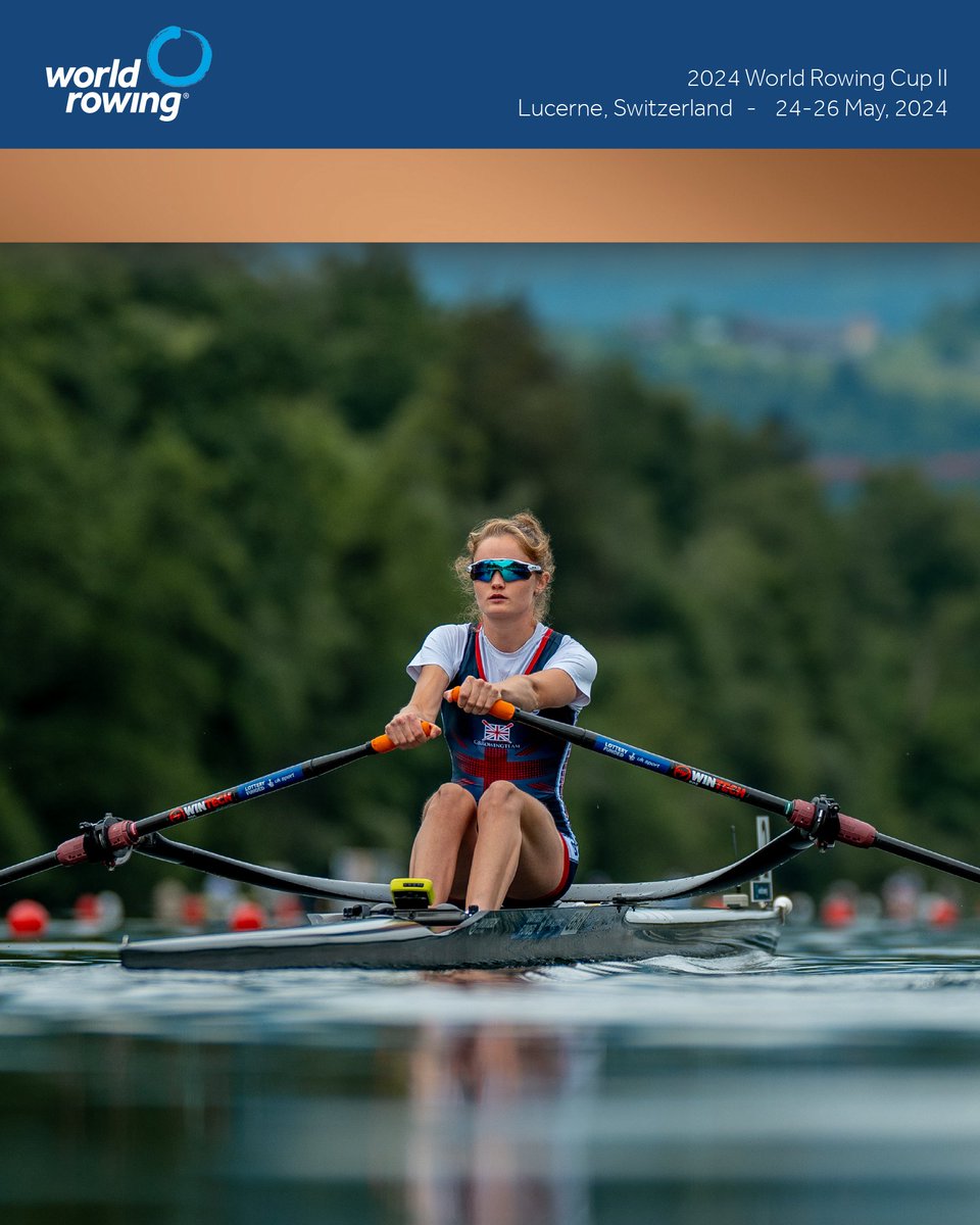 🚩 A-FINAL : Lightweight Women’s Single Sculls (LW1x) 🥇 Siobhan Mccrohan, Ireland 🥈 Sophia Luwis, United States of America 🥉 Olivia Bates, Great Britain #WorldRowingCup #WRCLucerne