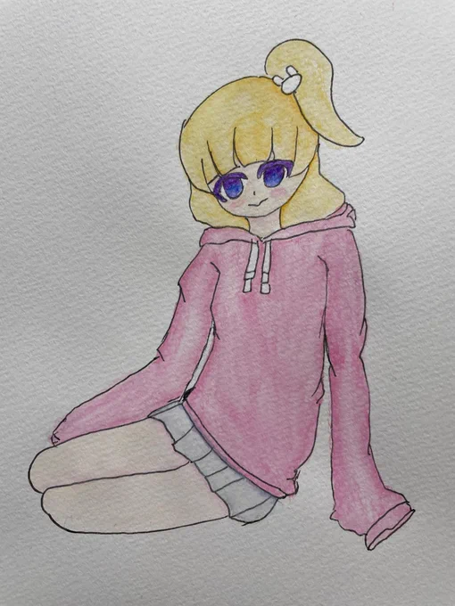 大河くるみ#トラペジウム#イラスト #アナログイラスト 
