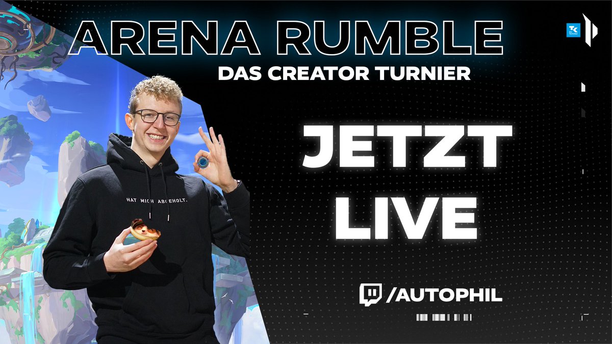 PrimeLeague's tweet photo. Das @Autophil_lol #ArenaRumble Creator Turnier ist jetzt LIVE!

Jetzt einschalten für Arena Schabernack vom höchsten Niveau:
🔴 https://t.co/n2ykEWLfDU https://t.co/LzsoXmBppd
