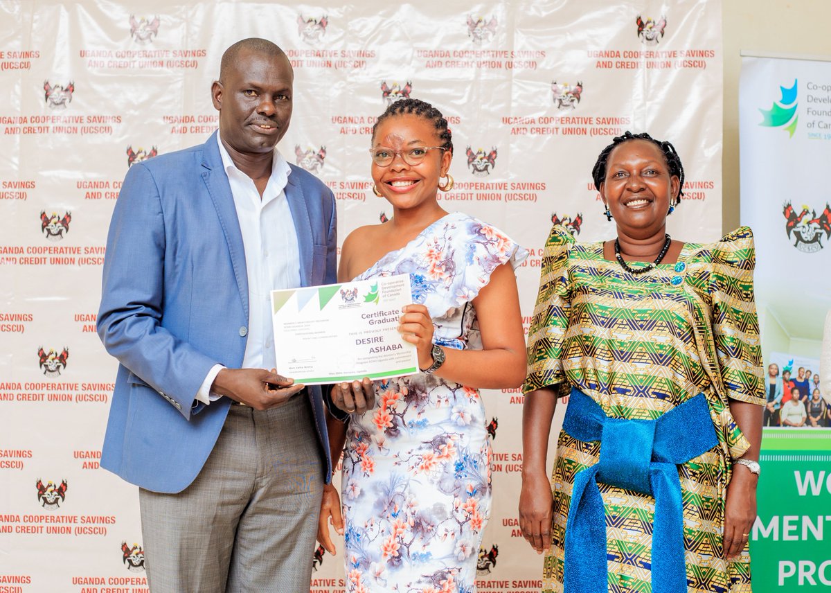 Uganda Women mentorship program (WMP) (@uwmprogram2) on Twitter photo It was jubilation all over yesterday as the 3rd cohort of The Women Mentorship Program Echo Uganda graduated off after a one week of intense mentorship aimed at enabling Women to become equal contributors in the Cooperative Movement. <a href="/ucscucoop/">UGANDA APEX FOR Savings and Credit Coops (SACCOs)</a> <a href="/CDFCanada/">The Co-operative Development Foundation of Canada</a> It was jubilation all over yesterday as the 3rd cohort of The Women Mentorship Program Echo Uganda graduated off after a one week of intense mentorship aimed at enabling Women to become equal contributors in the Cooperative Movement. <a href="/ucscucoop/">UGANDA APEX FOR Savings and Credit Coops (SACCOs)</a> <a href="/CDFCanada/">The Co-operative Development Foundation of Canada</a>