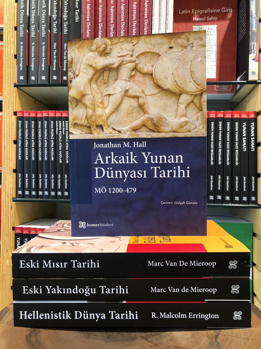 Arkaik Yunan Dünyası Tarihi nihayet raflarda <a href="/Homerbooks/">Homer Bookstore</a>