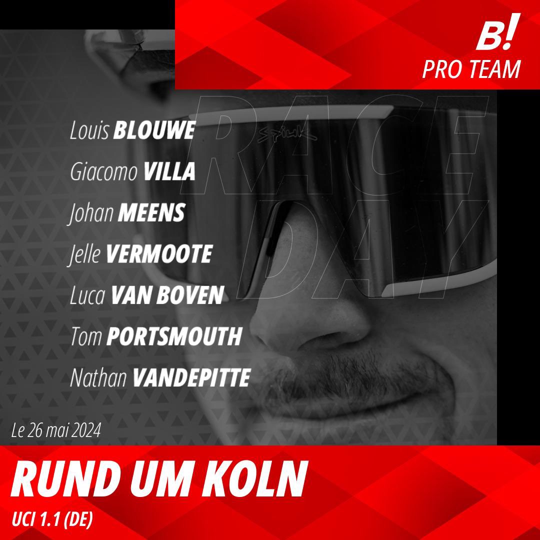 Wagner-Bazin-WB (@wagnerbazinwb) on Twitter photo 🇩🇪 #Rundumkoeln
Sélection pour le <a href="/RundumKoeln/">Rund um Köln</a> (1.1)
🗓️ 26/05
🇧🇪 <a href="/Lblouwe/">louis blouwe</a>
🇮🇹 Giacomo Villa
🇧🇪 Johan Meens
🇧🇪 <a href="/JelleVermoote/">Jelle Vermoote</a>
🇧🇪 <a href="/luca_vanboven/">Luca Van Boven</a>
🇬🇧 @thomportsmouth
🇫🇷 <a href="/vdp_nathan/">Vandepitte Nathan</a>
ℹ️ wbca.be/course/rend-um…
#bingoalwb 🇩🇪 #Rundumkoeln
Sélection pour le <a href="/RundumKoeln/">Rund um Köln</a> (1.1)
🗓️ 26/05
🇧🇪 <a href="/Lblouwe/">louis blouwe</a>
🇮🇹 Giacomo Villa
🇧🇪 Johan Meens
🇧🇪 <a href="/JelleVermoote/">Jelle Vermoote</a>
🇧🇪 <a href="/luca_vanboven/">Luca Van Boven</a>
🇬🇧 @thomportsmouth
🇫🇷 <a href="/vdp_nathan/">Vandepitte Nathan</a>
ℹ️ wbca.be/course/rend-um…
#bingoalwb