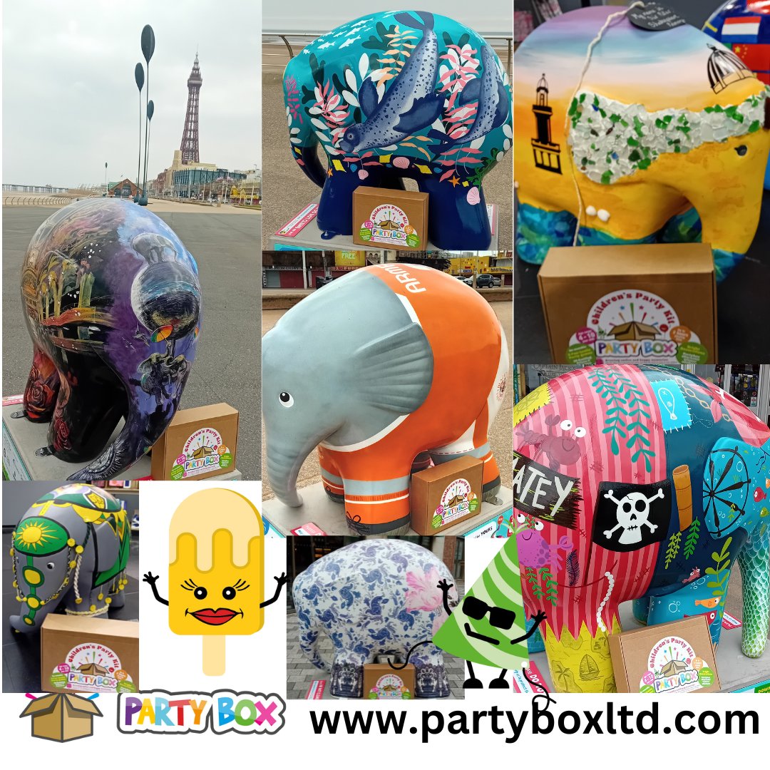 LtdPartybox's tweet photo. Happy Elmer Day! The Partybox Ltd family went to Blackpool to follow the Elmer trail. It was fantastic! Take a look at our photos. https://t.co/8vluCUeB7q #elmer  @ElmerBlackpool https://t.co/6WhzGwQnIk