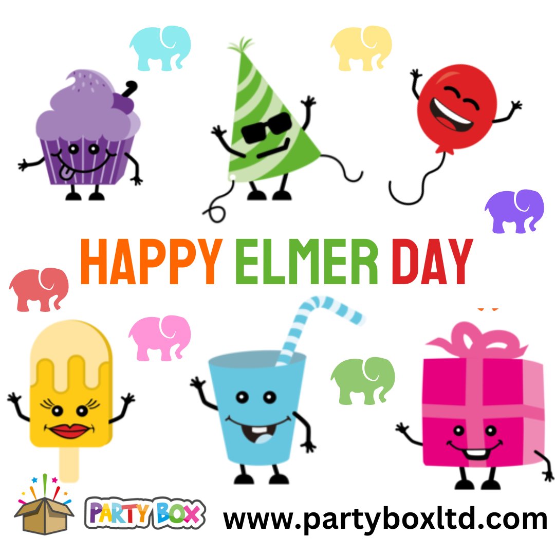 LtdPartybox's tweet photo. Happy Elmer Day! The Partybox Ltd family went to Blackpool to follow the Elmer trail. It was fantastic! Take a look at our photos. https://t.co/8vluCUeB7q #elmer  @ElmerBlackpool https://t.co/6WhzGwQnIk