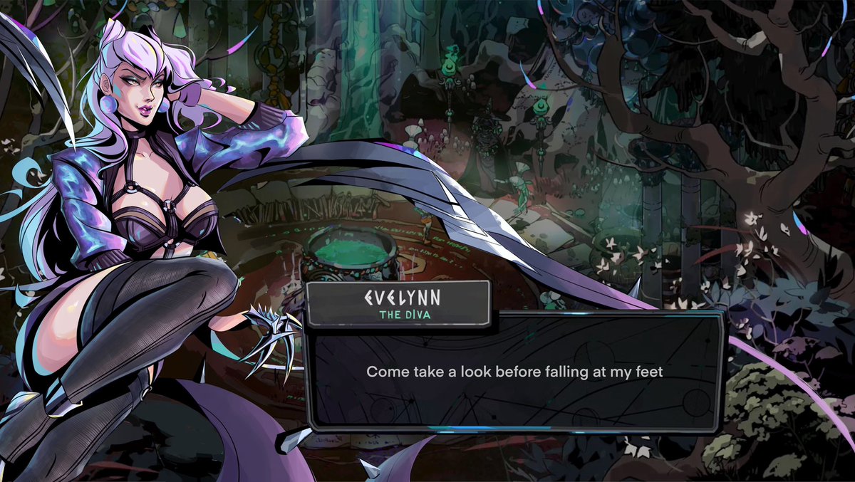 Yall didn’t tell me Evelynn was in Hades 2😳😳😳

#Hades2 #hadesII #evelynn #leagueoflegends