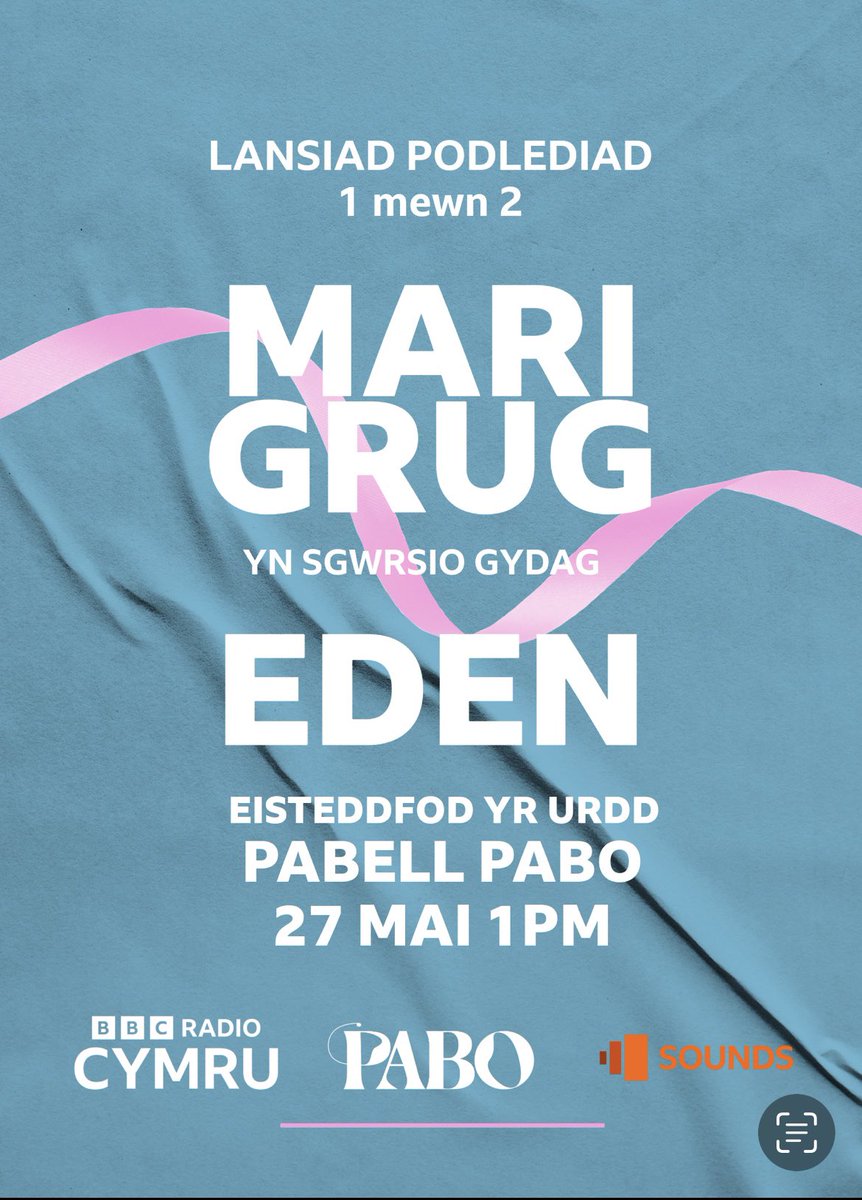 Lawnsio Podlediad newydd ‘I mewn 2’ yn Eisteddfod ddydd Llun gyda merched Eden. Yn y podlediad yma byddai’n trafod popeth yn ymwneud â chanser. Byddai yn hyfryd i gael eich cwmni 🤗
