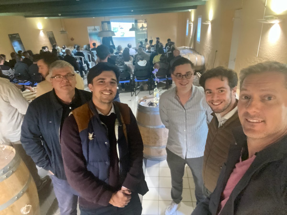 drlaporte's tweet photo. Soirée autour de l’épaule, du genou chez le sportif et la sportive !
Merci à tous les participants de cette soirée très sympathique au Château la Tour Blanche 
À très vite pour des échanges toujours aussi enrichissants.
#ArthropoleSudGironde
#CollaborationSudGironde https://t.co/m1xiQ1Jzjy