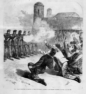 #OnThisDay 1798 Over 500 rebels & civilians alike were killed by the yeomanry when rebels fell into a trap set for them in Carlow town. In Carnew, Wicklow 28 prisoners suspected of being in the United Irishmen were also executed, by the Antrim Militia. #Ireland #History