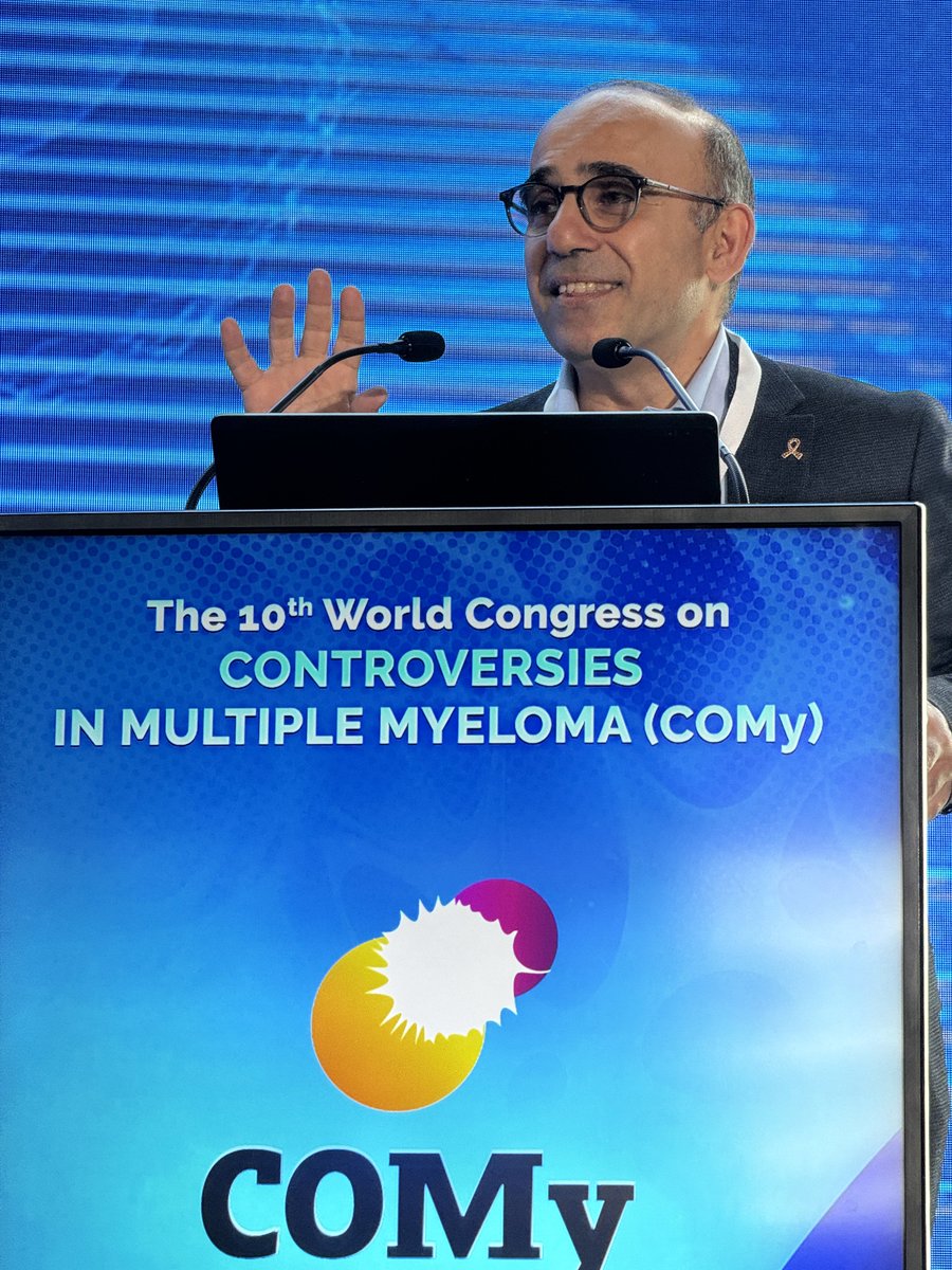 Final day of a fantastic myeloma meeting organized by @Mohty_EBMT 10th Annual @COMyCongress