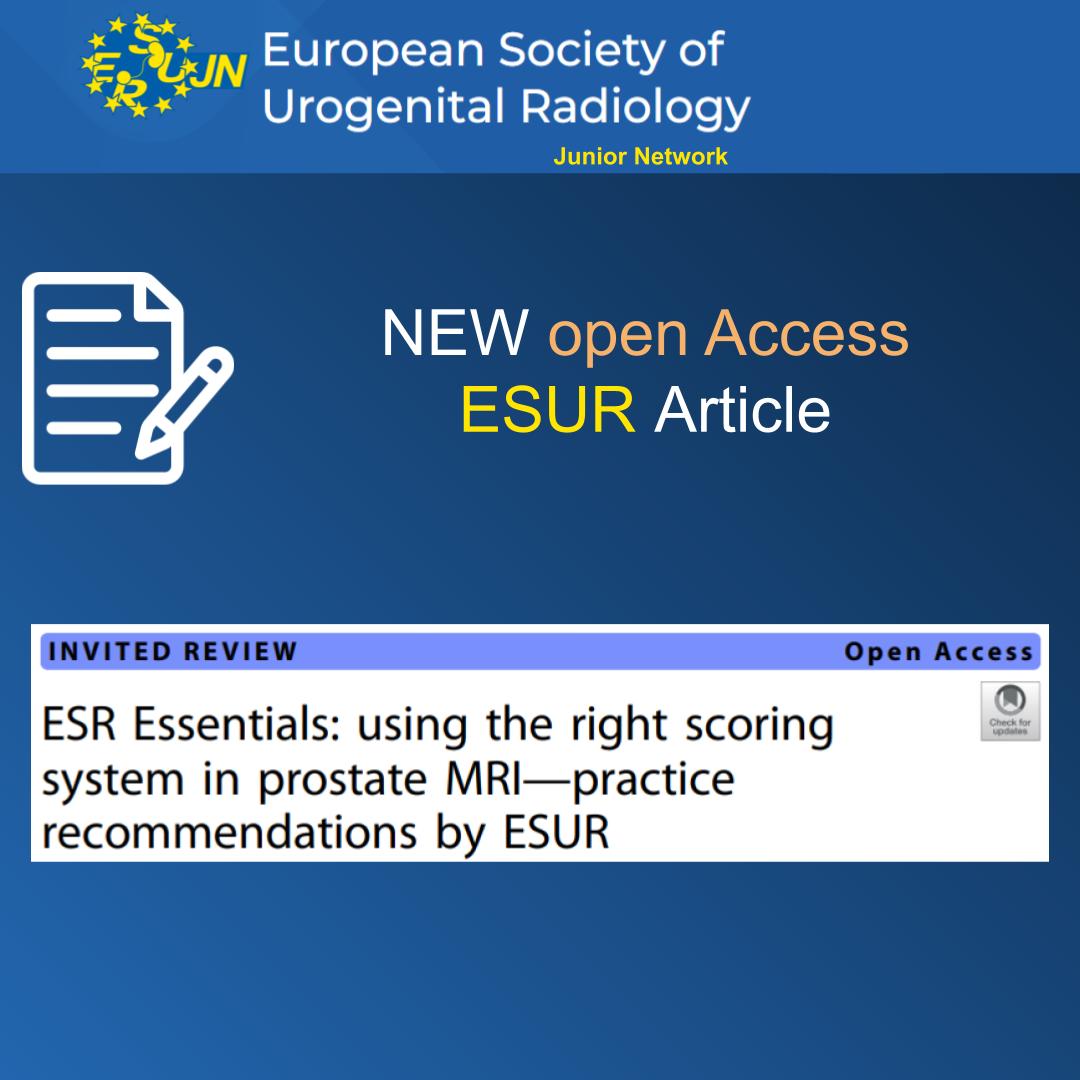 ESUR Junior Network tweet media