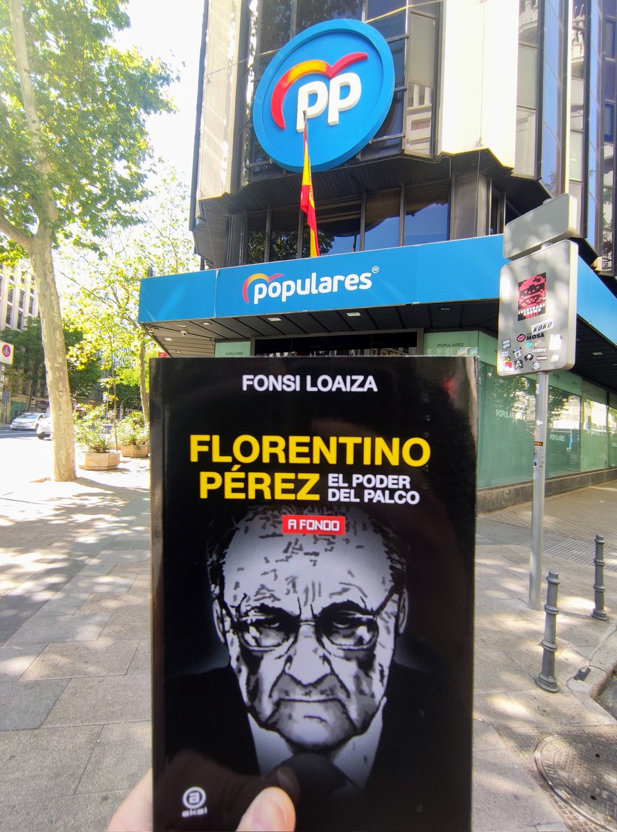 Hoy han anulado el concurso público de la obra de los parkings en el Bernabéu por Almeida del PP.  Se ha realizado para beneficiar con 500M€ al Real Madrid de Florentino Pérez. Lean 'El Poder del Palco' de <a href="/FonsiLoaiza/">Fonsi Loaiza</a> sobre cómo ha financiado al PP casadellibro.com/libro-florenti…