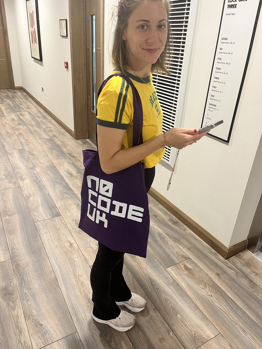 hustlin_heev's tweet photo. Big swag with the #NoCodeUK merch @jamesdevonport @nocodelife https://t.co/Lj5dElR1SQ