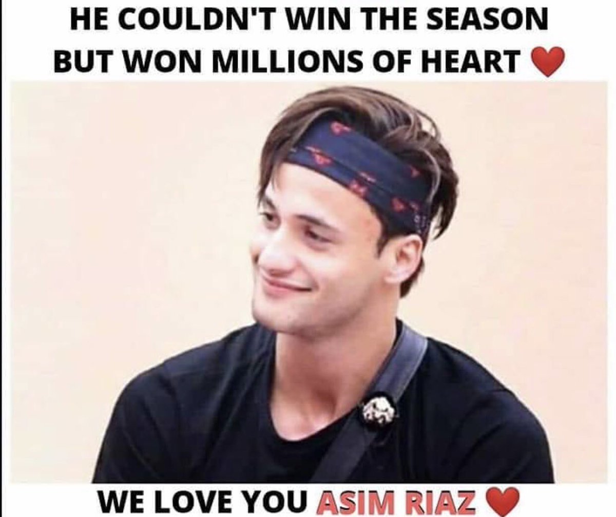 I know this is the same Asquad who has an unbeatable 15M fastest trend under their belt. And unbeatable you shall remain. The lion never forgets to ROAR! 

WISH YOU LUCK ASIM RIAZ
#AsimRiaz