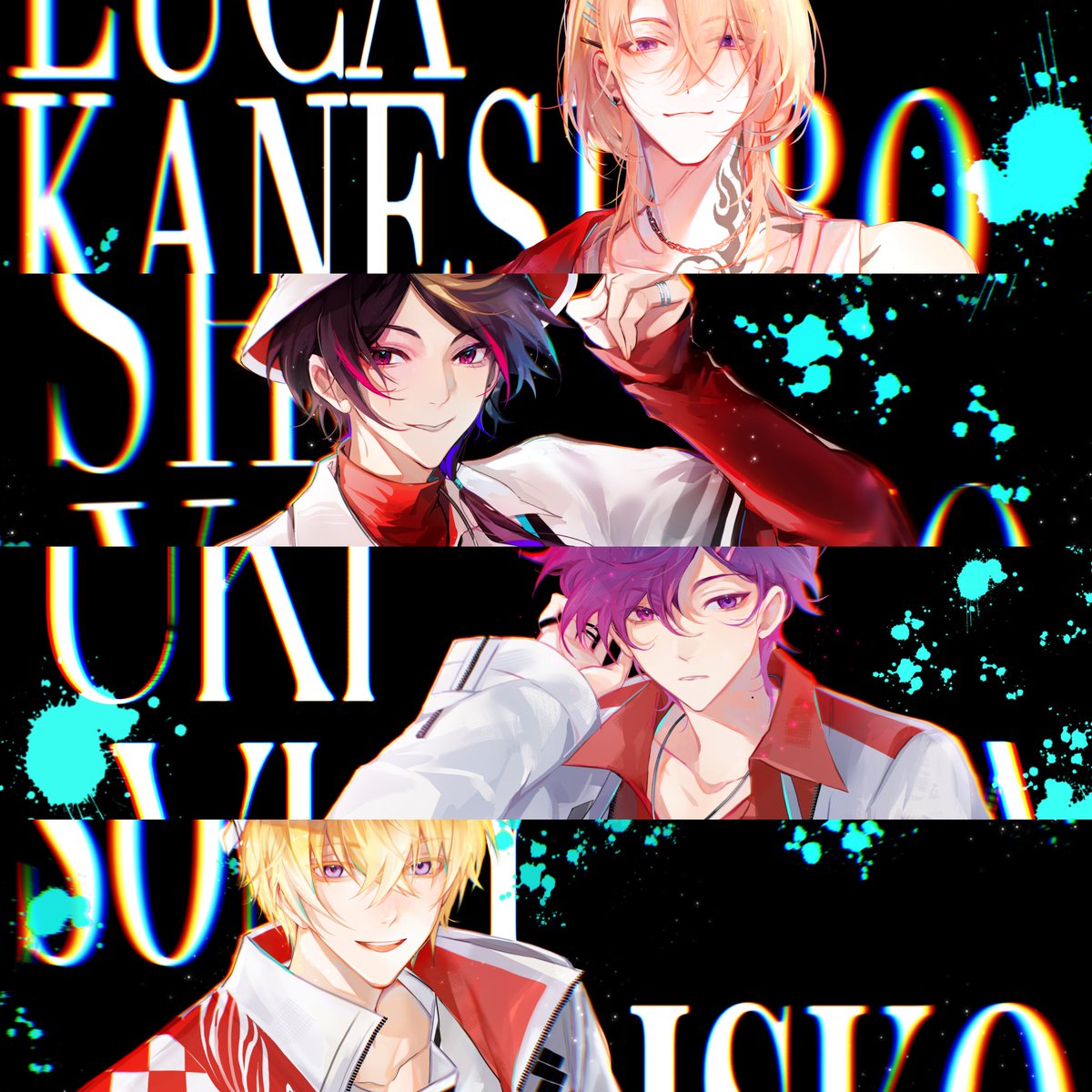 shiyuetang_'s tweet photo. #drawluca #YaminoArt #VioletAtelier #Briskart 
💛💛💜💜 https://t.co/sjBQ7wXQih