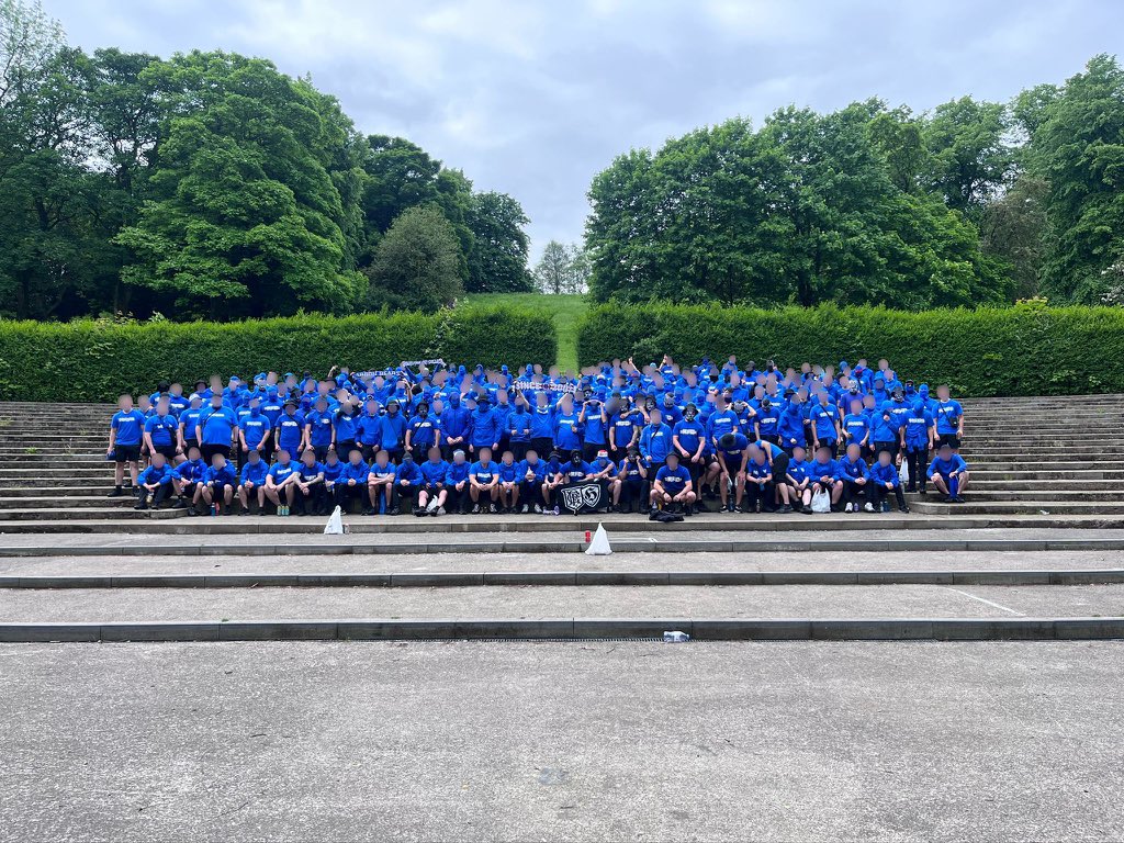 All in Blue to Hampden