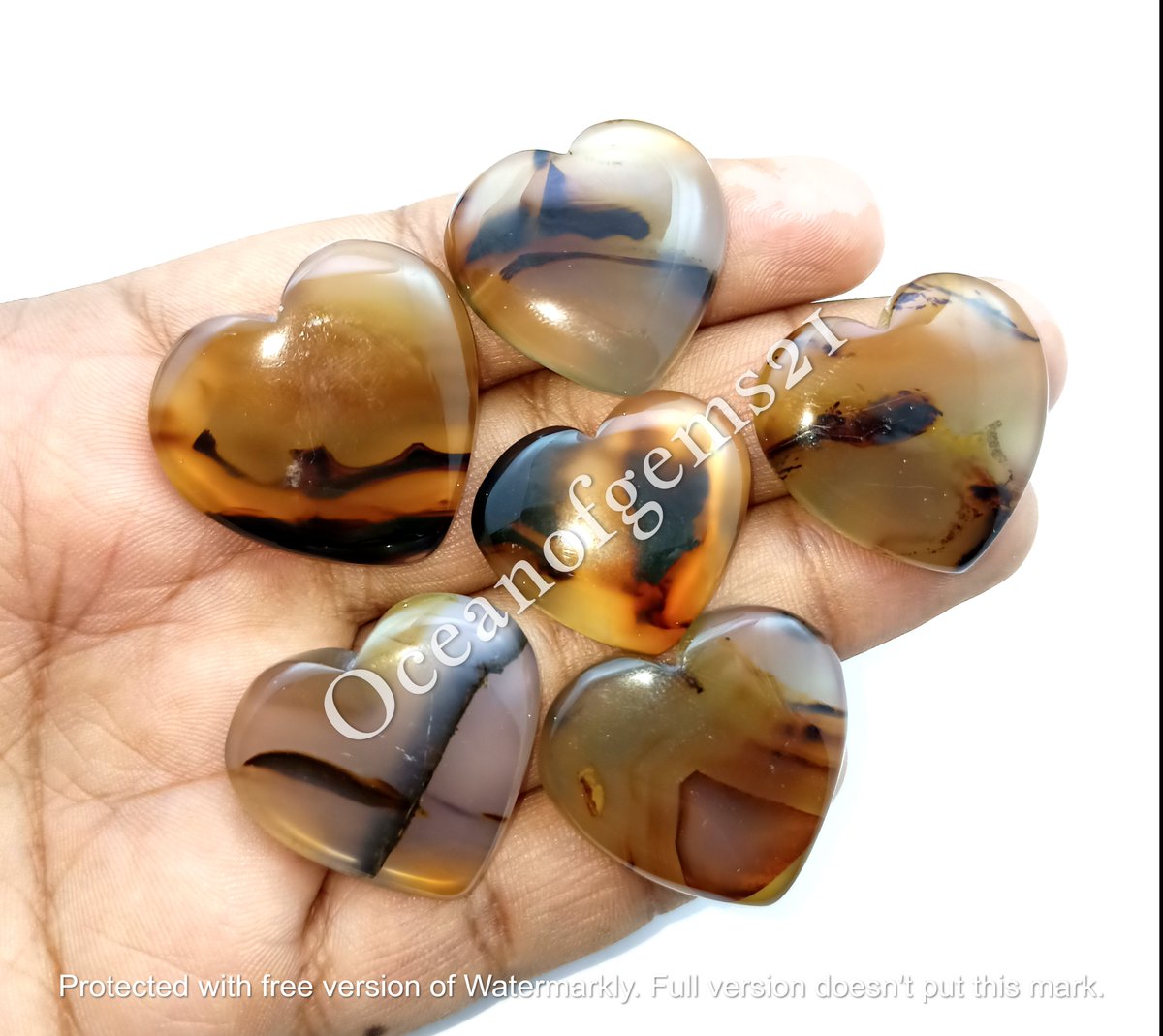 Natural Montana Agate Heart Shape Gemstone Cabochon Dm For Price Size 25 to 35mm Approx Free Drilling Service Worldwide Shipping$6 Combined Shipping Available #montanaagate #agate #agatejewelry #montanaagatecabochon #kambaba #jasper #jaspercabochon #jasperjewelry #heartshaped
